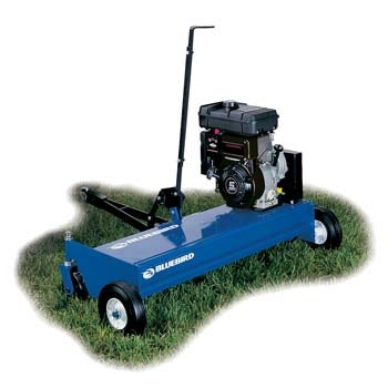 Bluebird Power Rake Bagger Kit Bluebird - Tow Behind Power Rake w/Honda | SMOKEHOUSE GRILLS & POWER ...