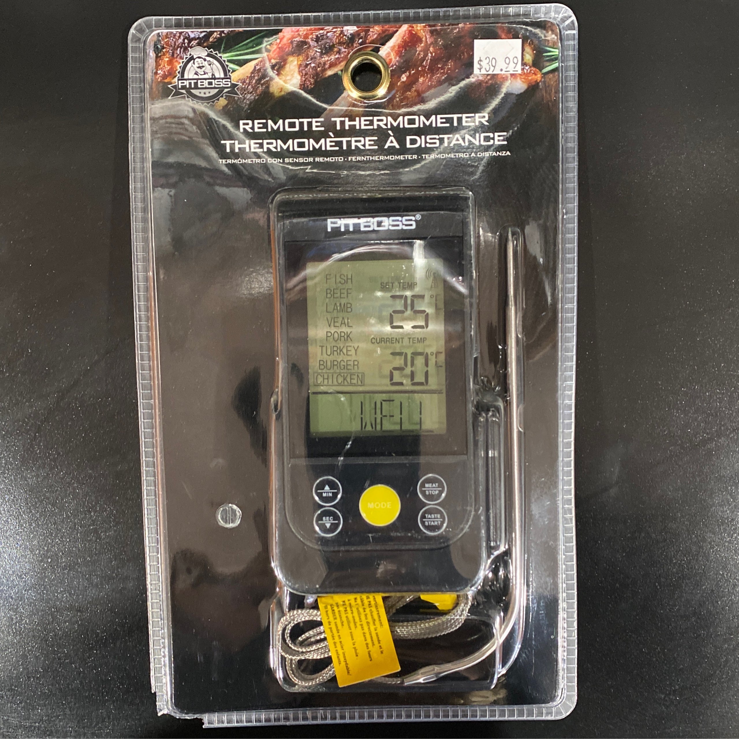 Pit Boss Remote Thermometer SMOKEHOUSE GRILLS & POWER EQUIPMENT