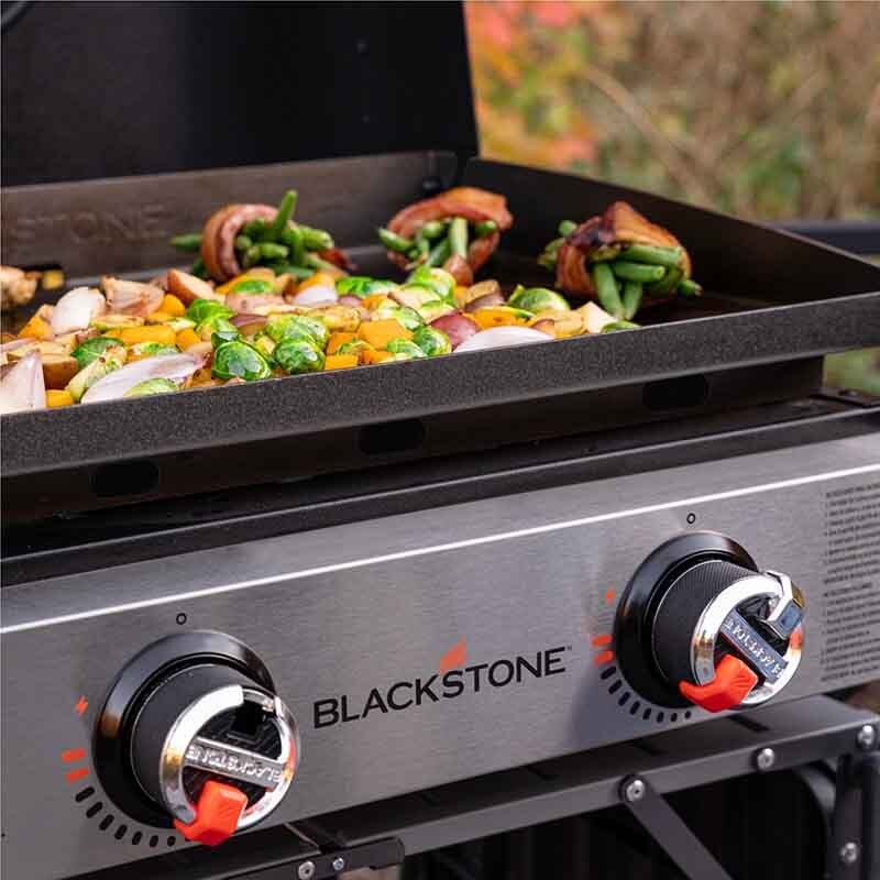 Blackstone 22 griddle with hood outlet